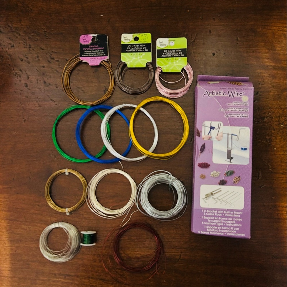 Artistic Wire Coiling Gizmo Deluxe Econ Winder With Multiple Coils of Wire
